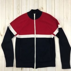 Express red white and blue sweater ❤️💙🤪